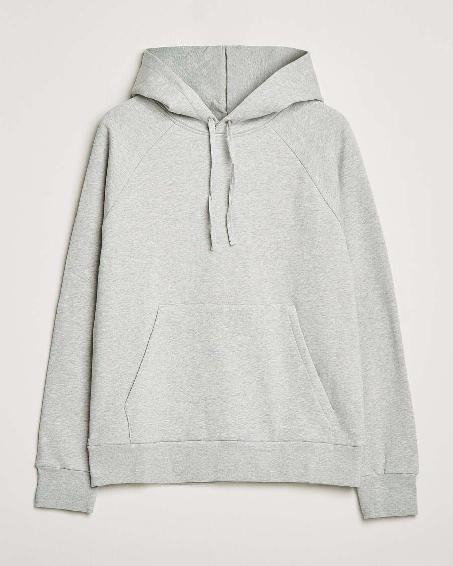Herre | Trøjer | A Day's March | Lafayette Organic Cotton Hoodie Grey Melange