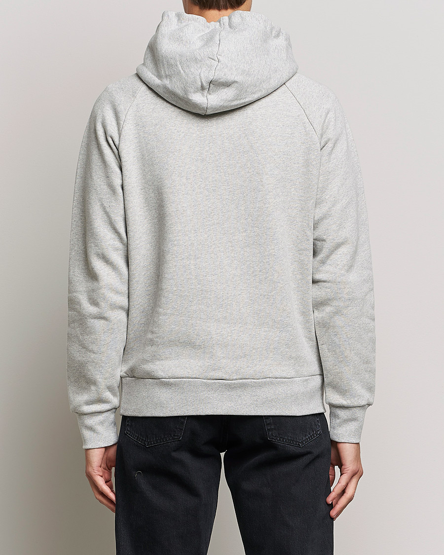 Herre | Trøjer | A Day's March | Lafayette Organic Cotton Hoodie Grey Melange