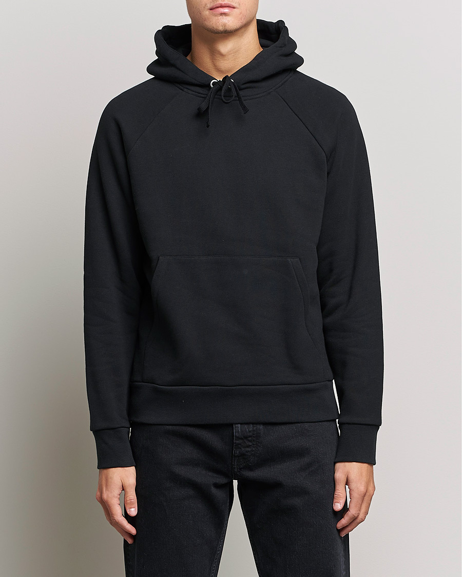 Herre | Afdelinger  | A Day's March | Lafayette Organic Cotton Hoodie Black