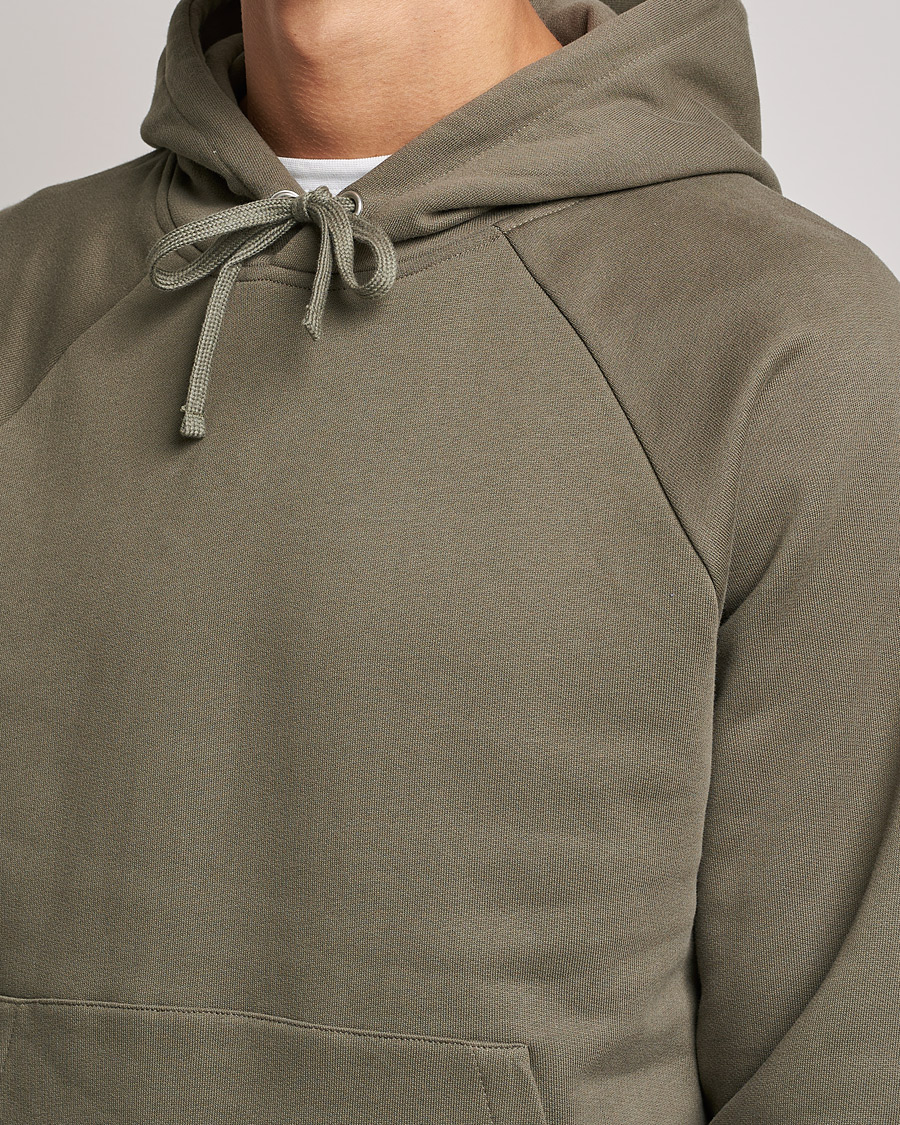 Herre | Trøjer | A Day's March | Lafayette Organic Cotton Hoodie Army