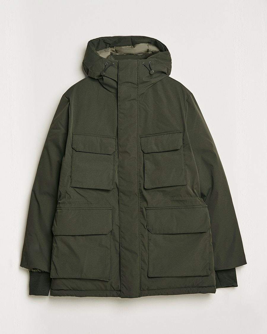 Herre | Jakker | A Day's March | Caraz Puffer Parka Olive