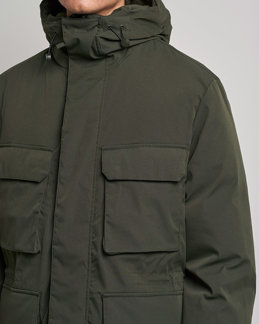Herre | Jakker | A Day's March | Caraz Puffer Parka Olive