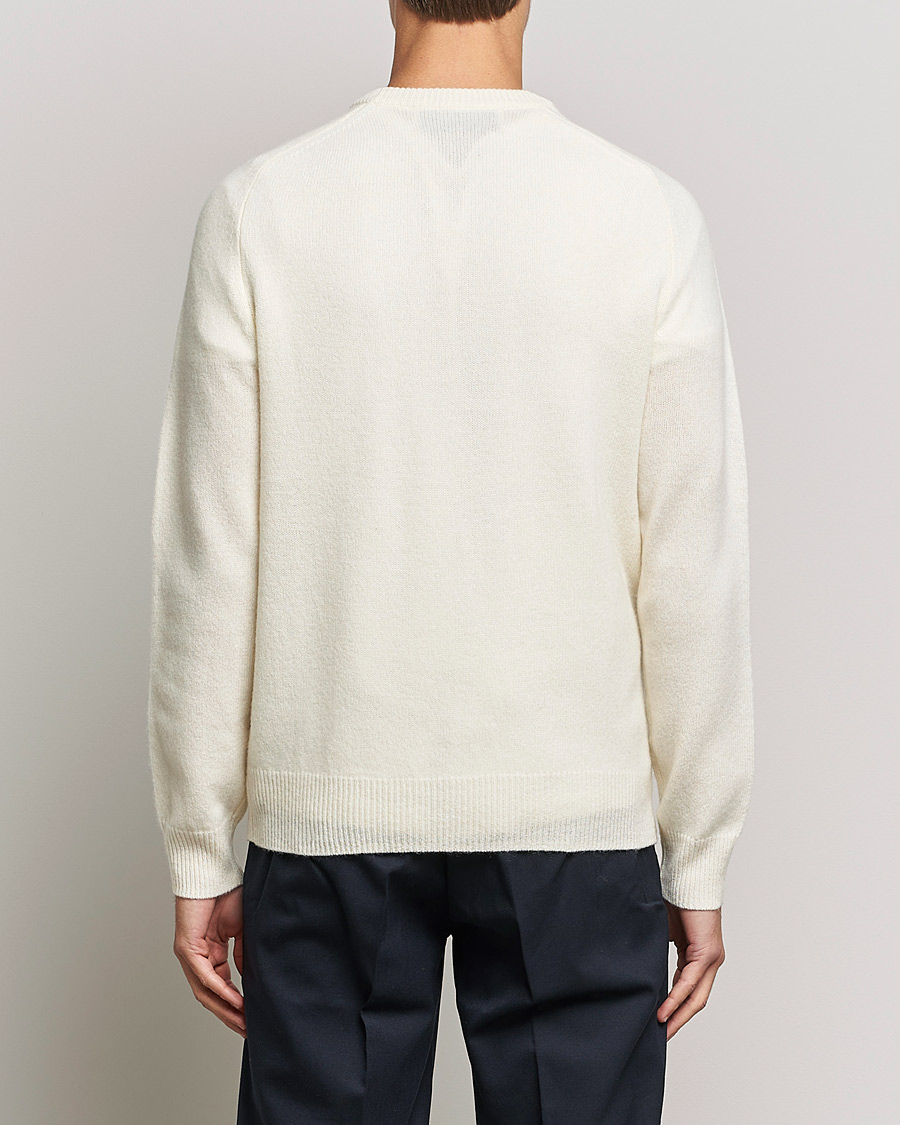 Herre | Trøjer | A Day's March | Brodick Lambswool Sweater Off White