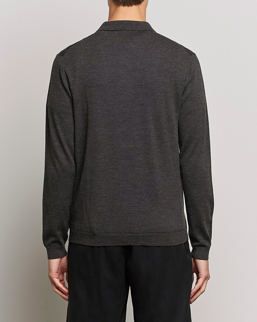 Herre | Trøjer | A Day's March | Ambroz Merino Polo Java Brown