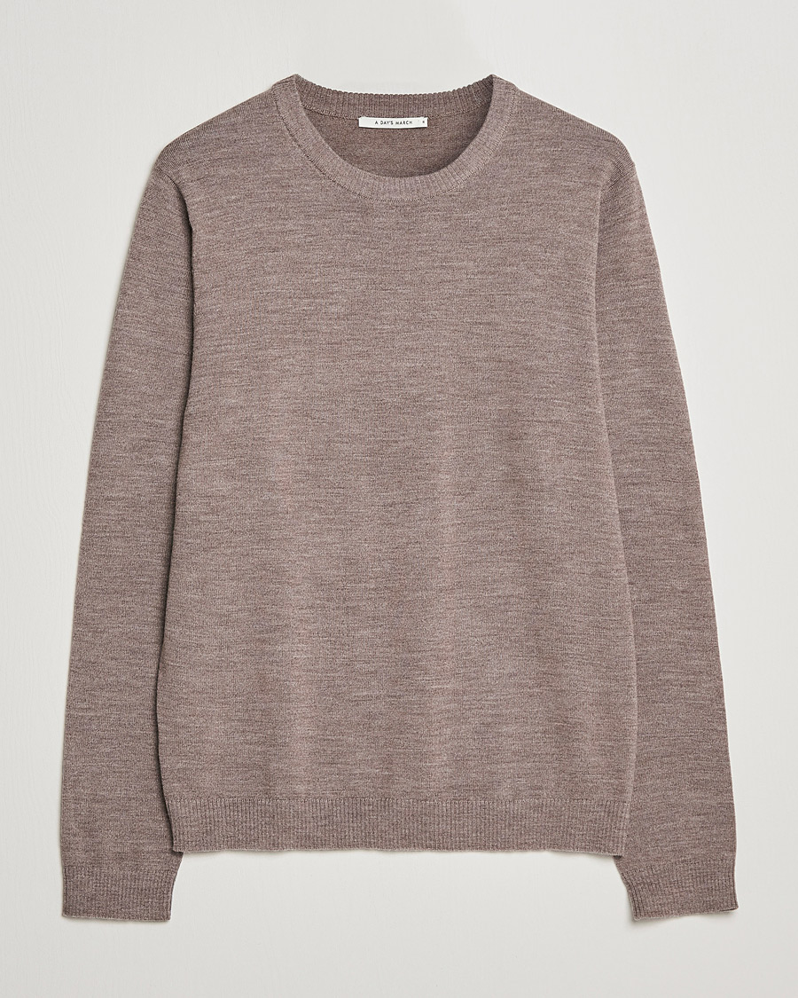 Herre | A Day's March | A Day's March | Alagón Merino Crew Taupe Melange