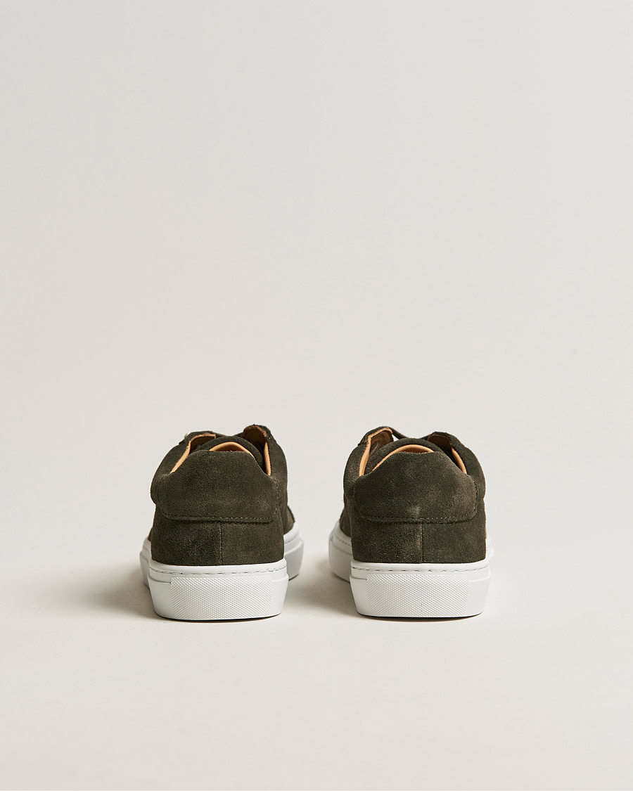 Herre | A Day's March Suede Marching Sneaker Dark Olive | A Day's March | Suede Marching Sneaker Dark Olive