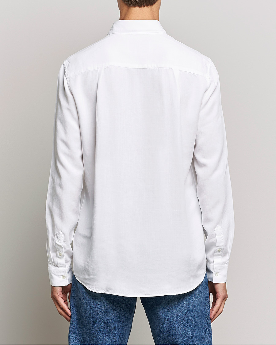 Herre | Skjorter | A Day's March | Daintree Lyocell Shirt White