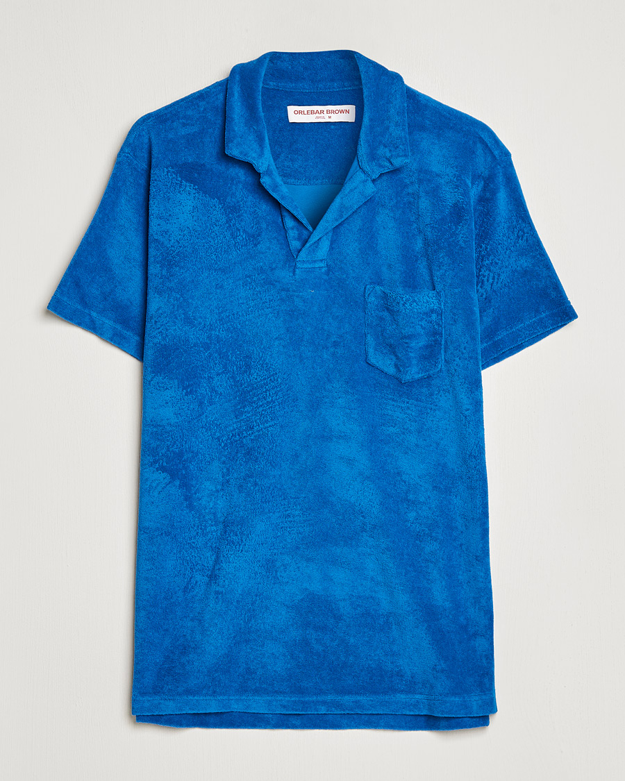 Herre | Polotrøjer | Orlebar Brown | Terry Polo Signal Blue