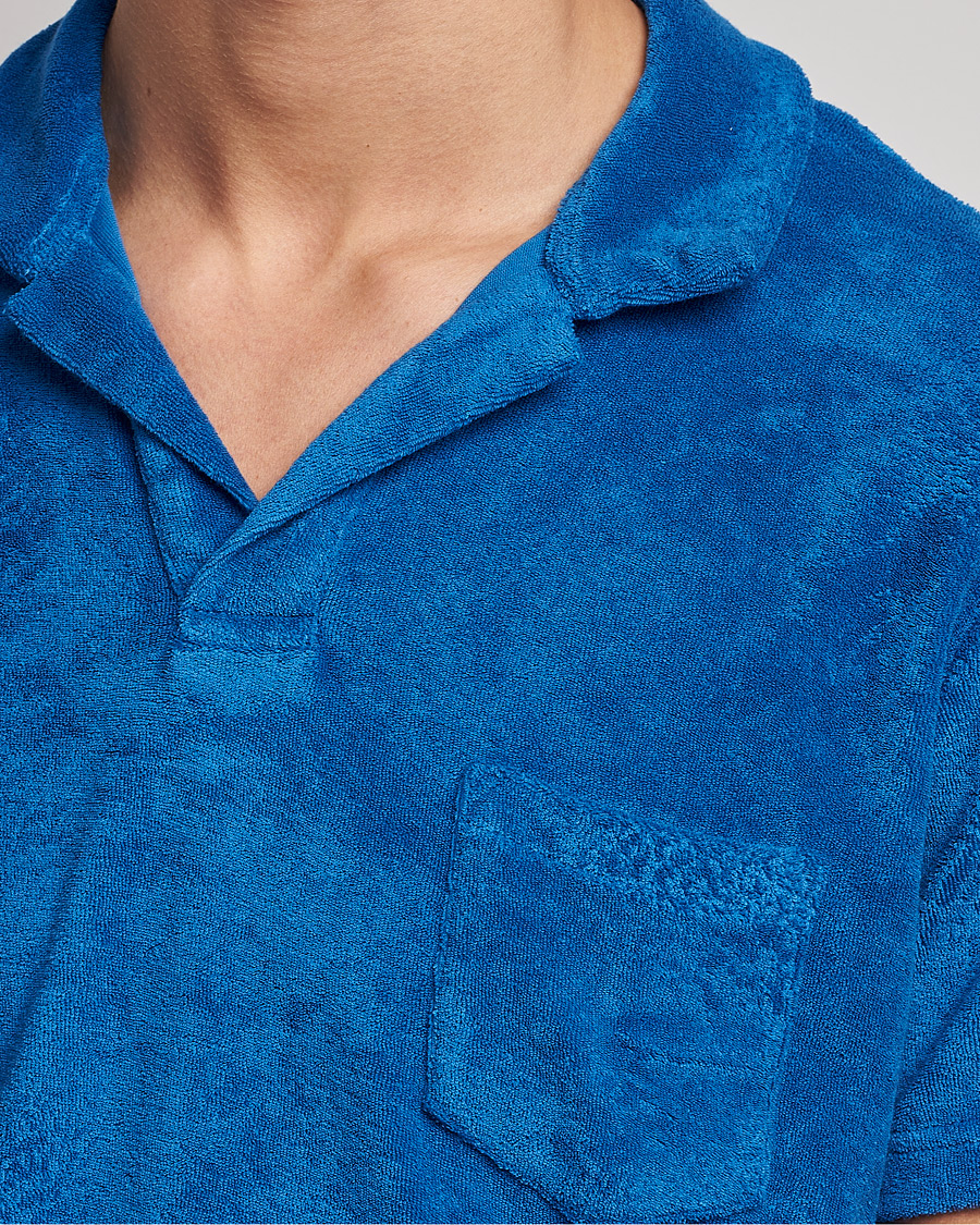 Herre | Polotrøjer | Orlebar Brown | Terry Polo Signal Blue