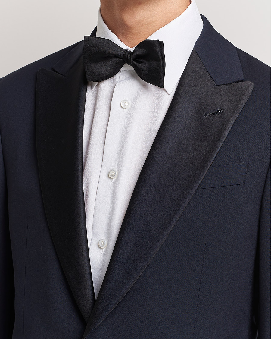 Herre |  | Stenströms | Pre-Tied Silk Bow Tie Black