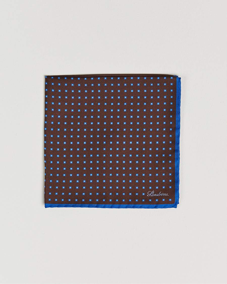 Herre | Lommeklude | Stenströms | Silk Handkerchief Wine