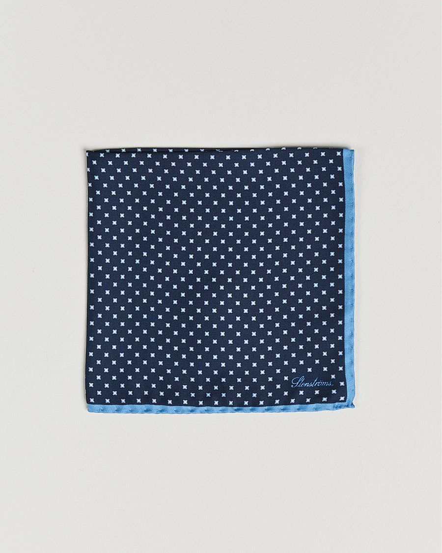 Herre | Stenströms Silk Handkerchief Dark Blue | Stenströms | Silk Handkerchief Dark Blue