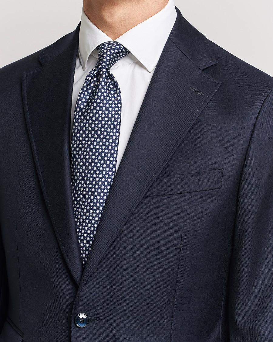 Herre | Stenströms Silk Tie Dark Blue | Stenströms | Silk Tie Dark Blue