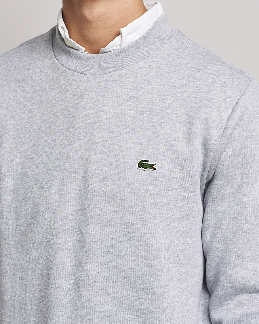 Herre | Trøjer | Lacoste | Crew Neck Sweatshirt Silver Chine
