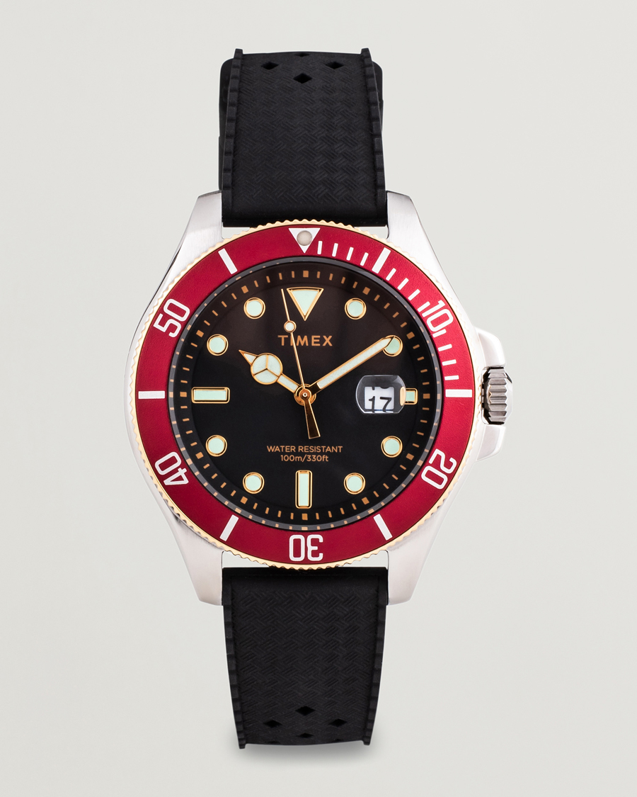 Herre |  | Timex | Harborside Coast 43mm Black Dial