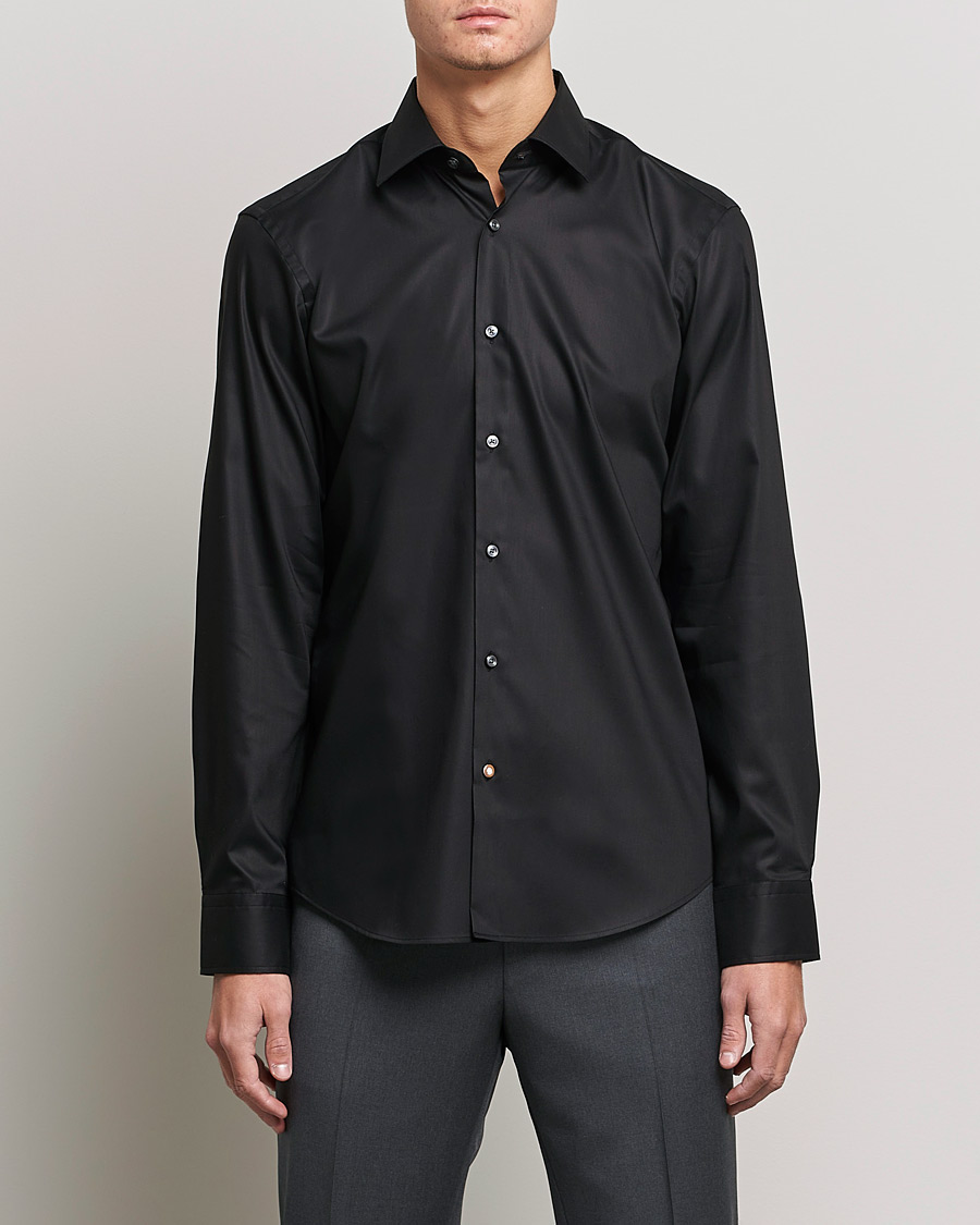 Herre | Formelle | BOSS BLACK | Joe Regular Fit Shirt Black