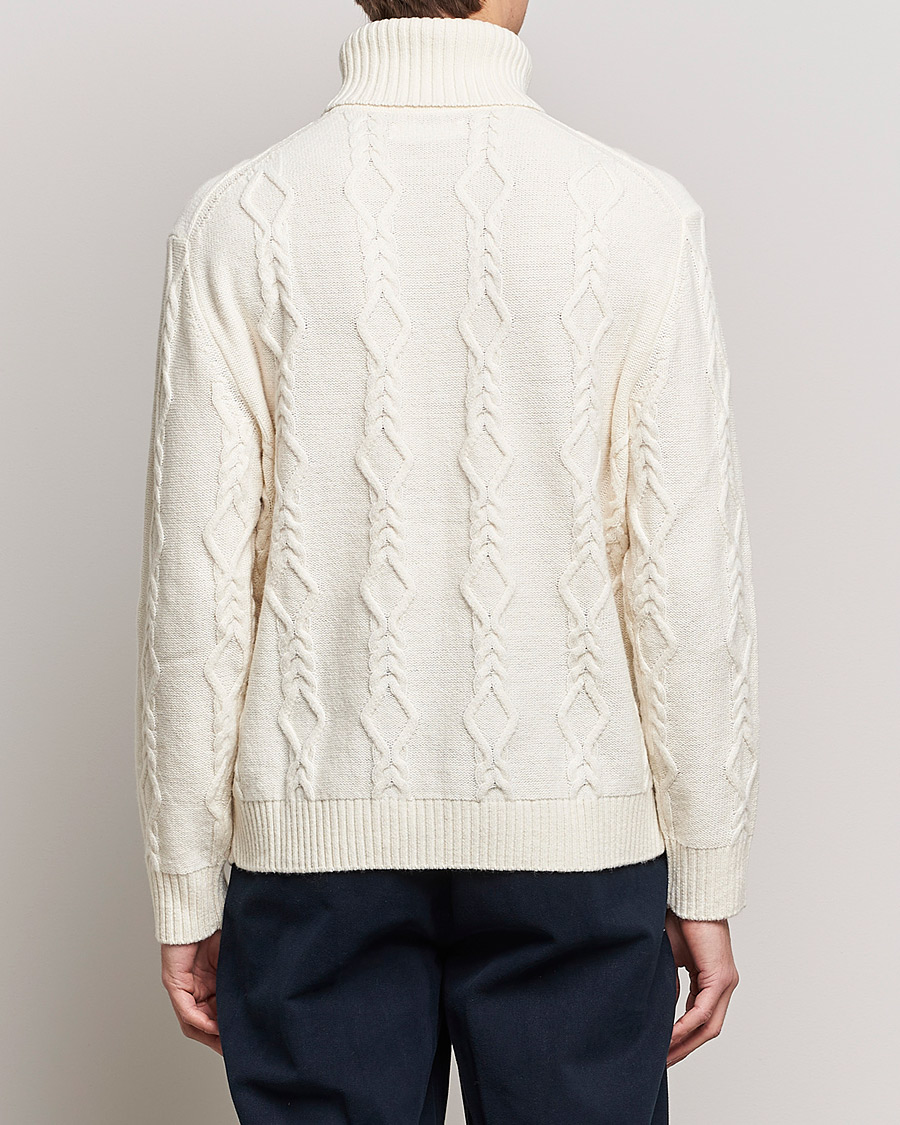 Herre | Trøjer | Samsøe Samsøe | Samsøe & Samsøe Mas Wool Turtleneck Whisper White