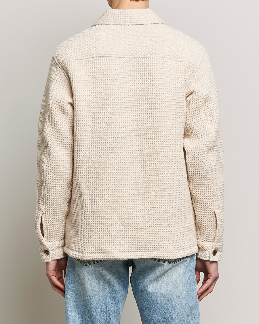 Herre | Skjorter | Samsøe Samsøe | Samsøe & Samsøe Castor Recycled Wool Overshirt Natural