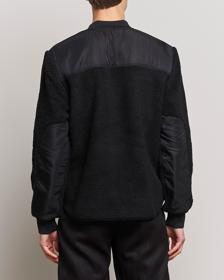 Herre | Trøjer | Samsøe Samsøe | Samsøe & Samsøe Rasmus Fleece Full Zip Black