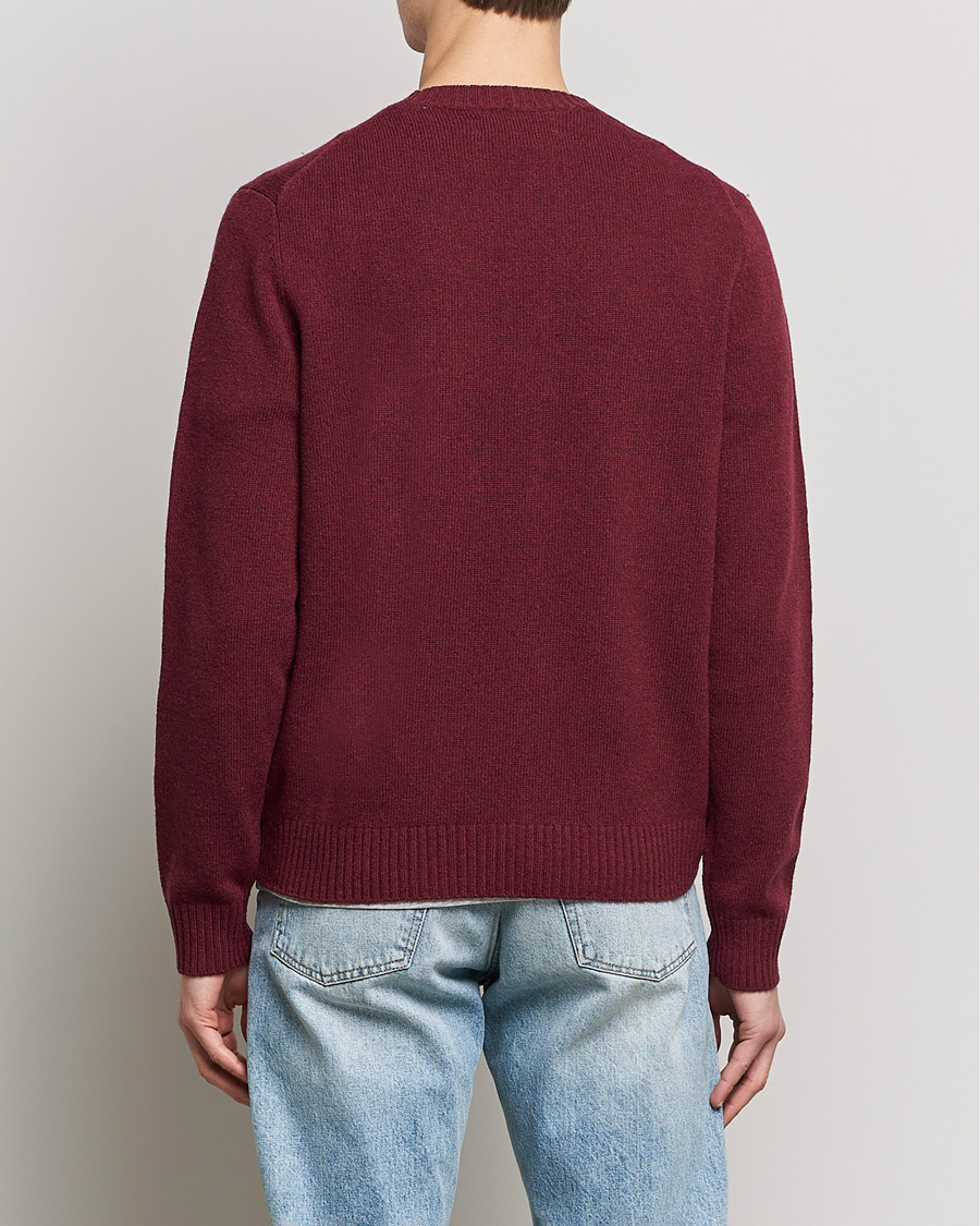 Herre | Trøjer | Samsøe Samsøe | Samsøe & Samsøe Sylli Wool Crew Neck Windsor Wine