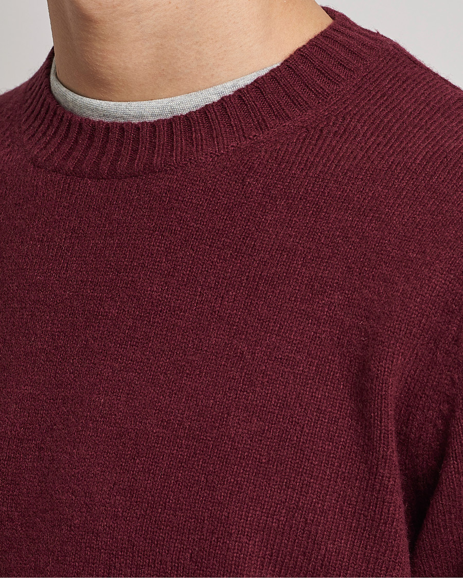 Herre | Trøjer | Samsøe Samsøe | Samsøe & Samsøe Sylli Wool Crew Neck Windsor Wine