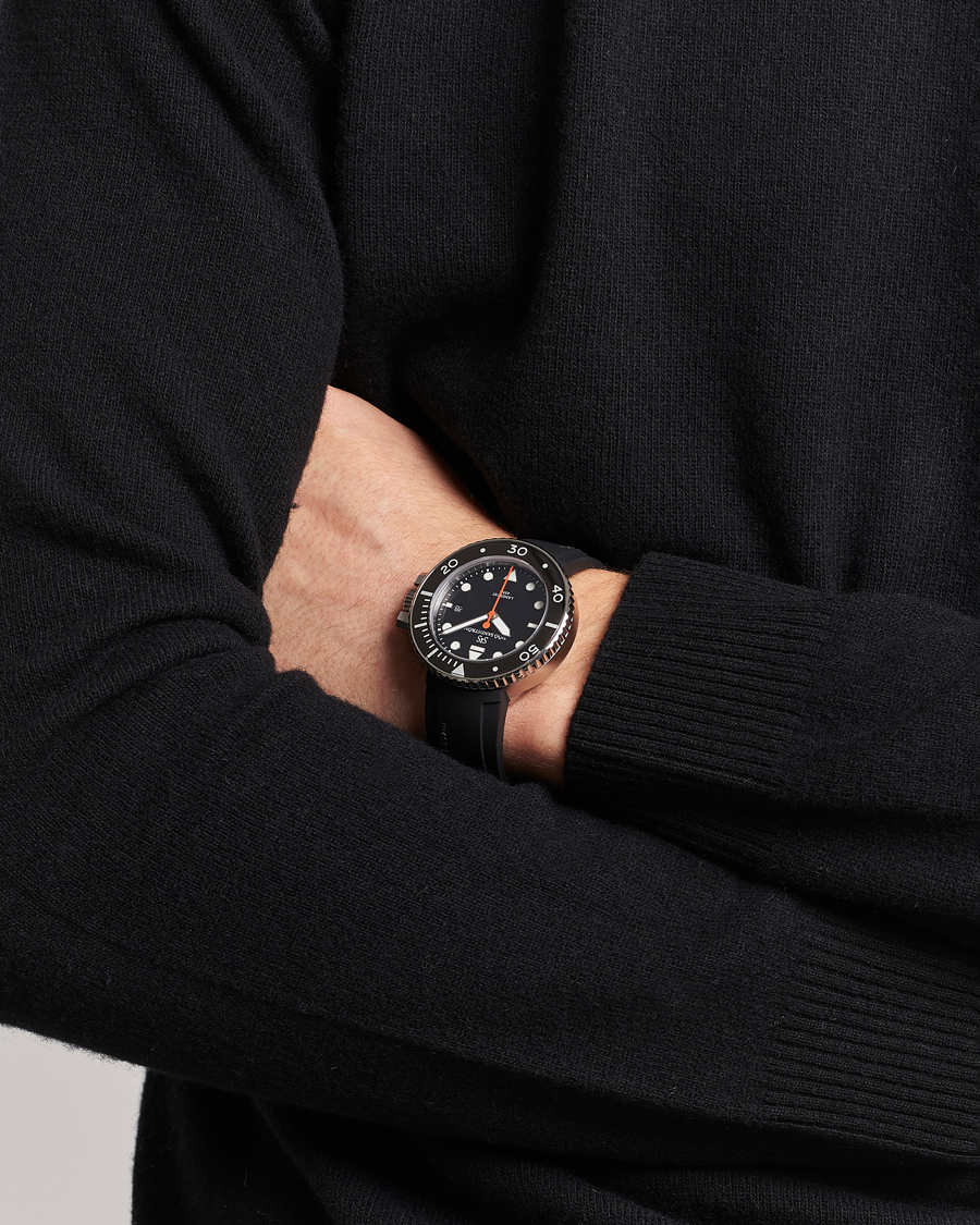 Herre | Ur opbevaring | Sjöö Sandström | Landsort 459m Black