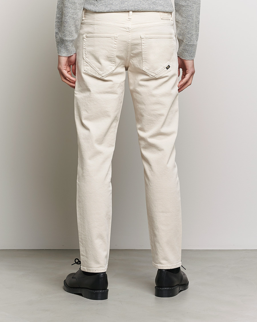 Herre | Bukser | Incotex | Bull Denim 5-Pocket Pants White