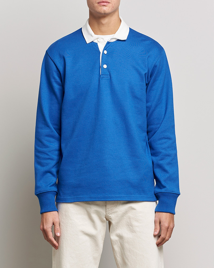 Herre | Trøjer | Rowing Blazers | Ametora Dad Rugby Durham Blue