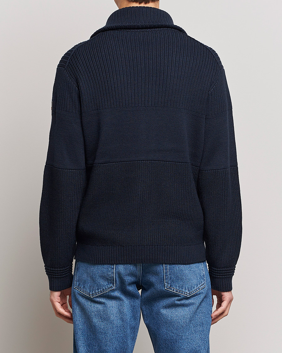 Herre | Trøjer | BOSS ORANGE | Kamondo Full Zip Sweater Dark Blue