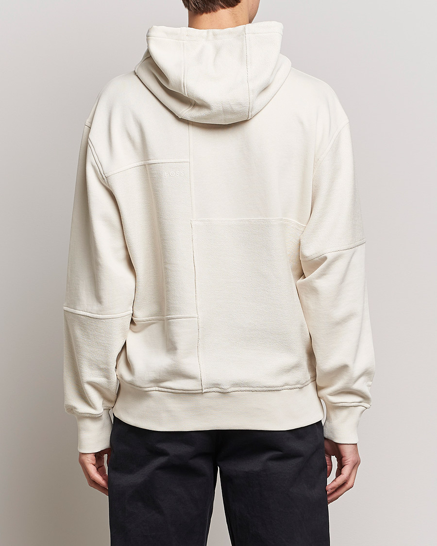 Herre | Trøjer | BOSS ORANGE | W Patch Hoodie Open White