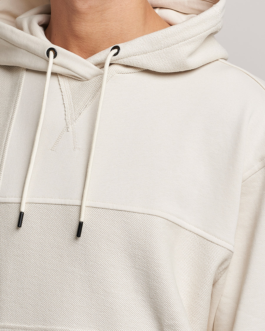 Herre | Trøjer | BOSS ORANGE | W Patch Hoodie Open White