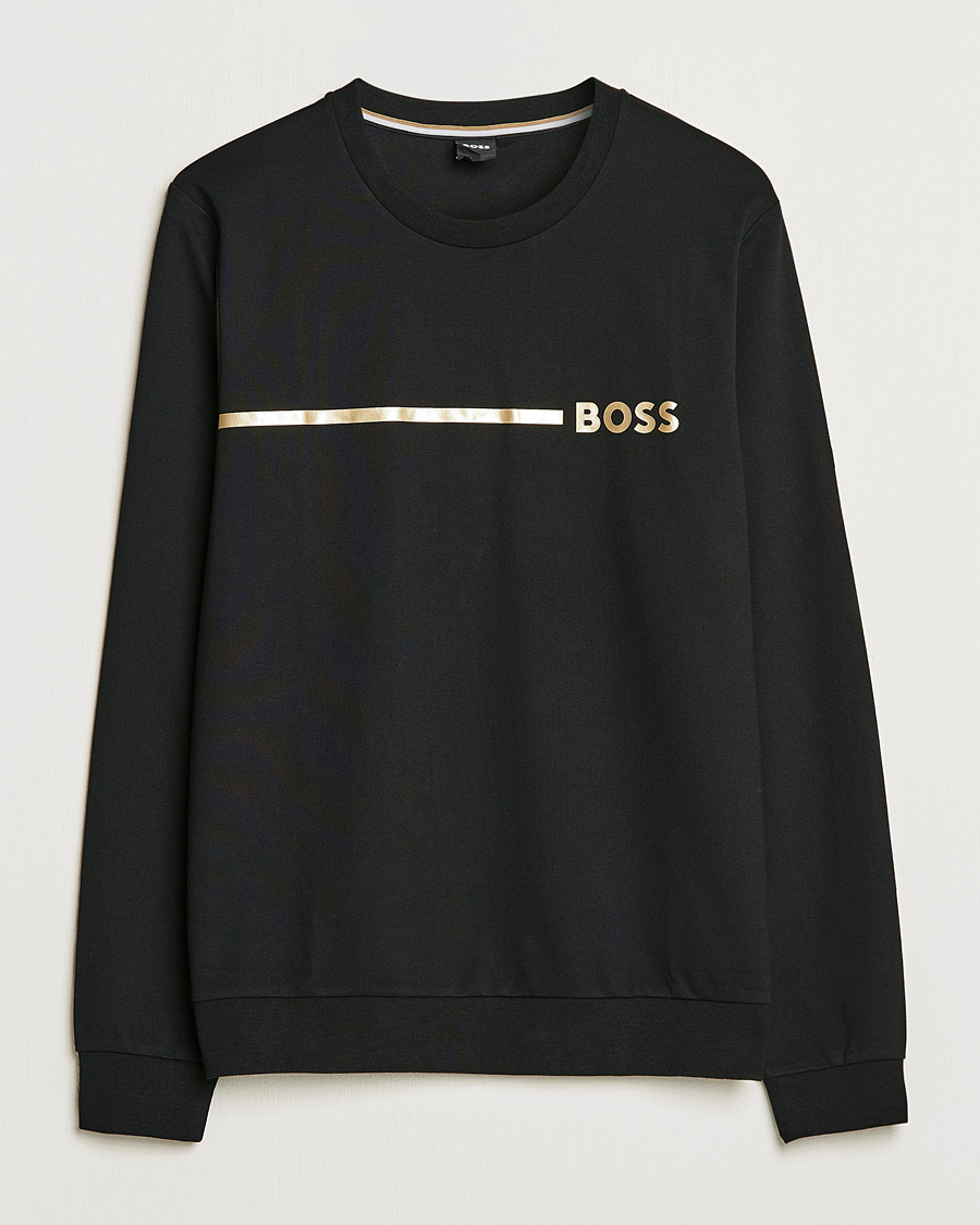 Herre | Trøjer | BOSS BLACK | Tracksuit Sweatshirt Black/Gold