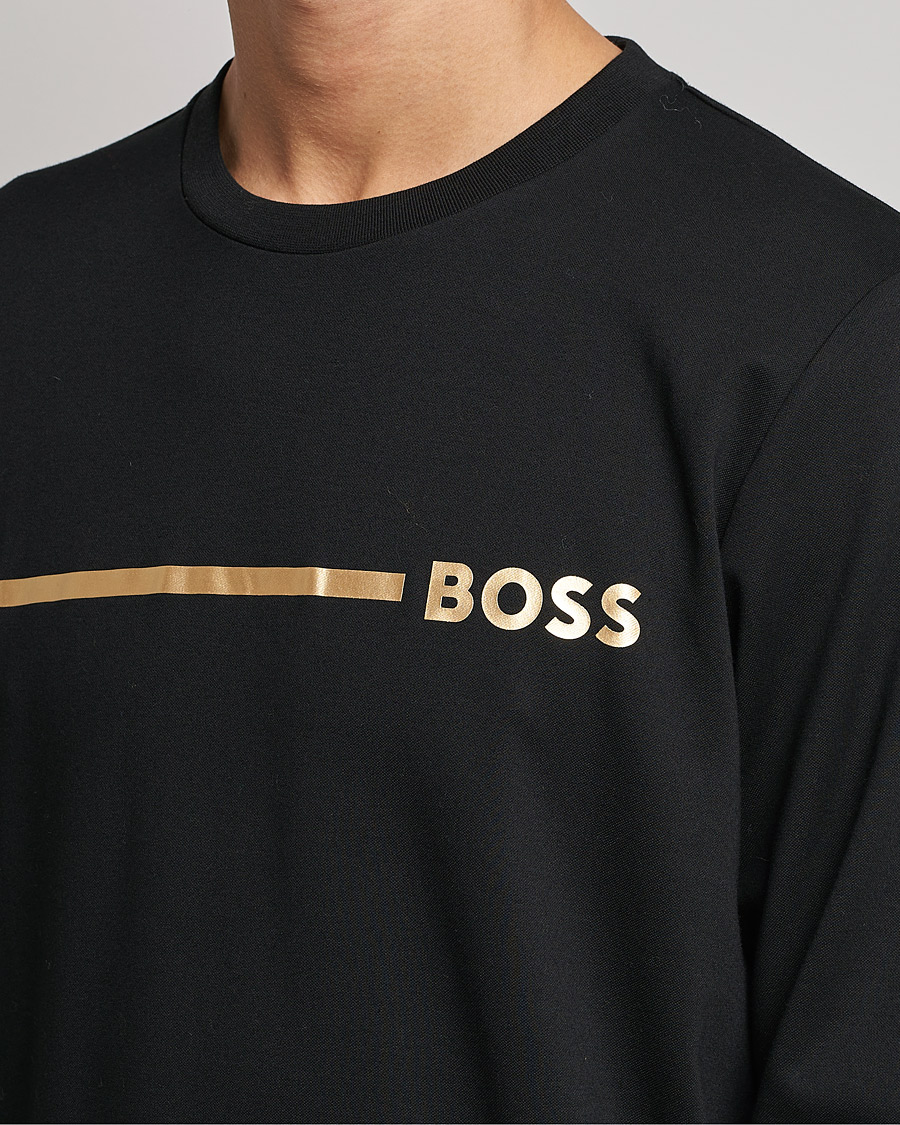 Herre | Trøjer | BOSS BLACK | Tracksuit Sweatshirt Black/Gold