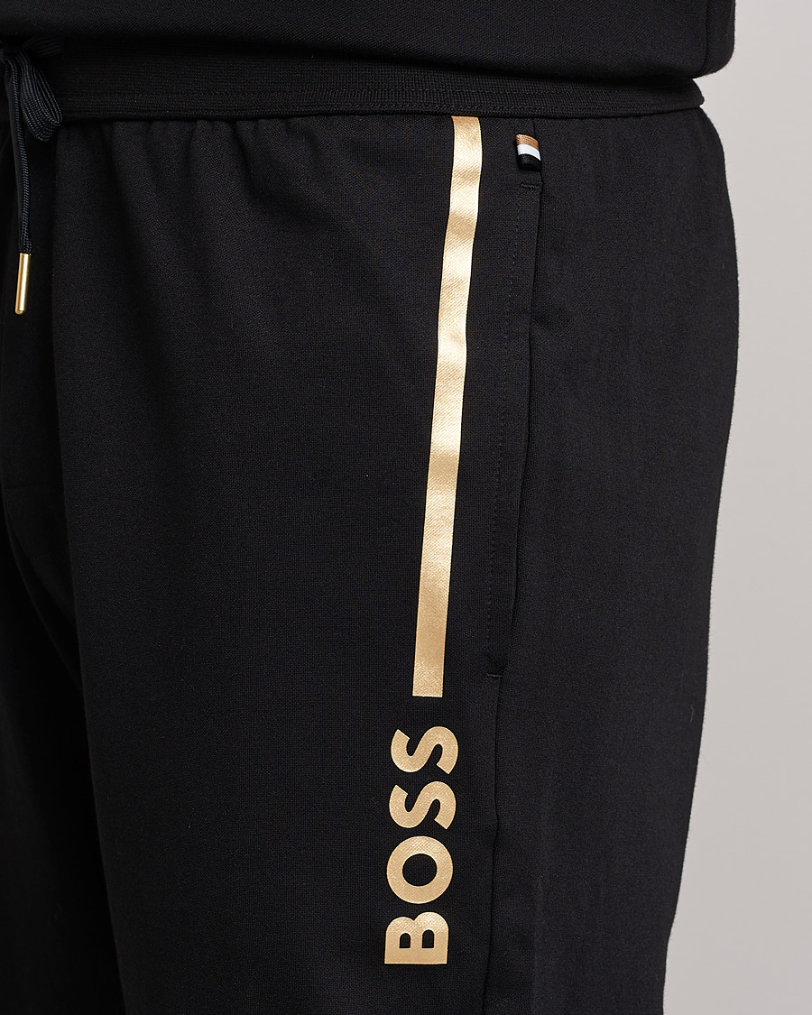 Herre | Bukser | BOSS BLACK | Tracksuit Sweatpants Black/Gold