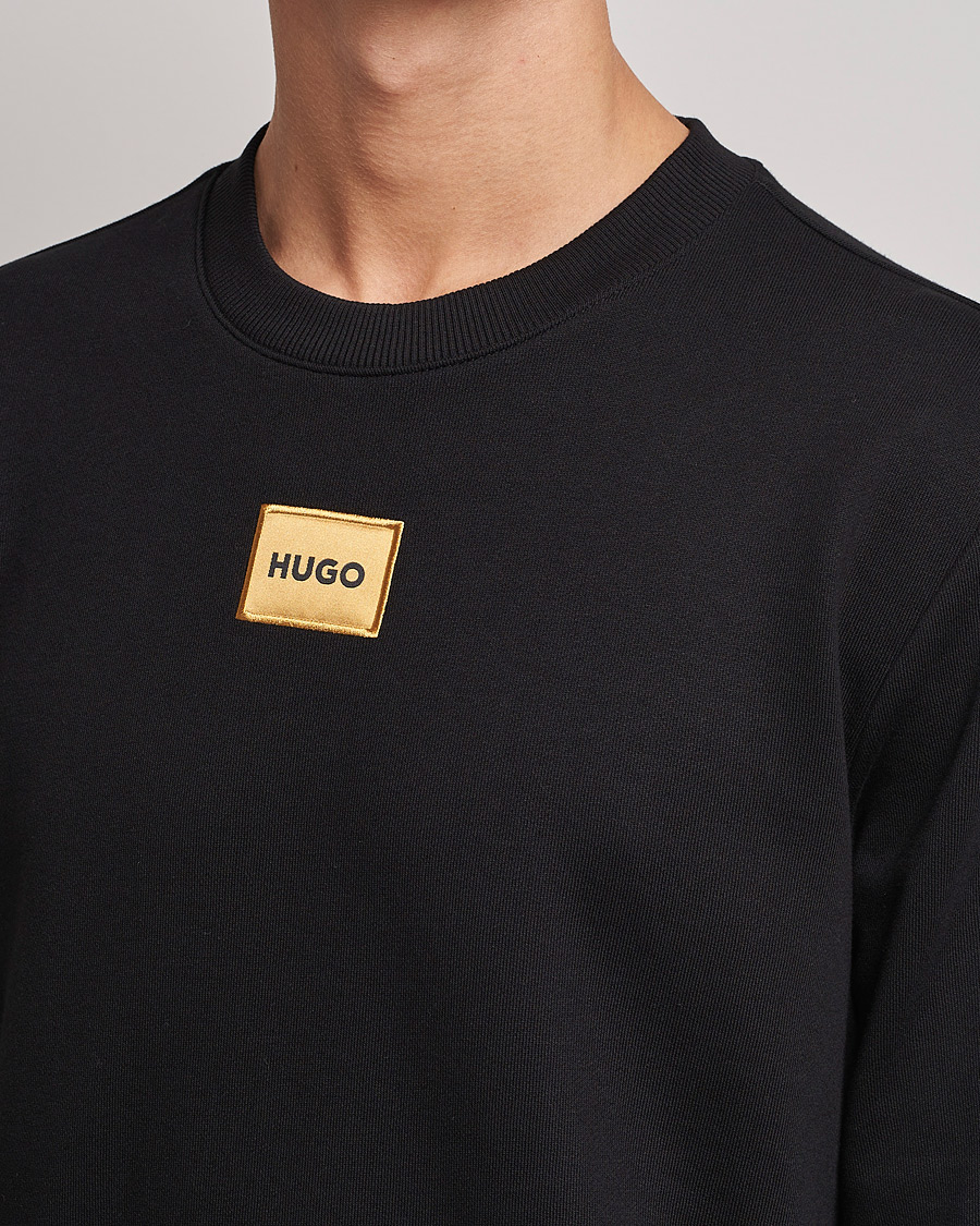 Herre | Trøjer | HUGO | Diragol Crew Neck Sweatshirt Black