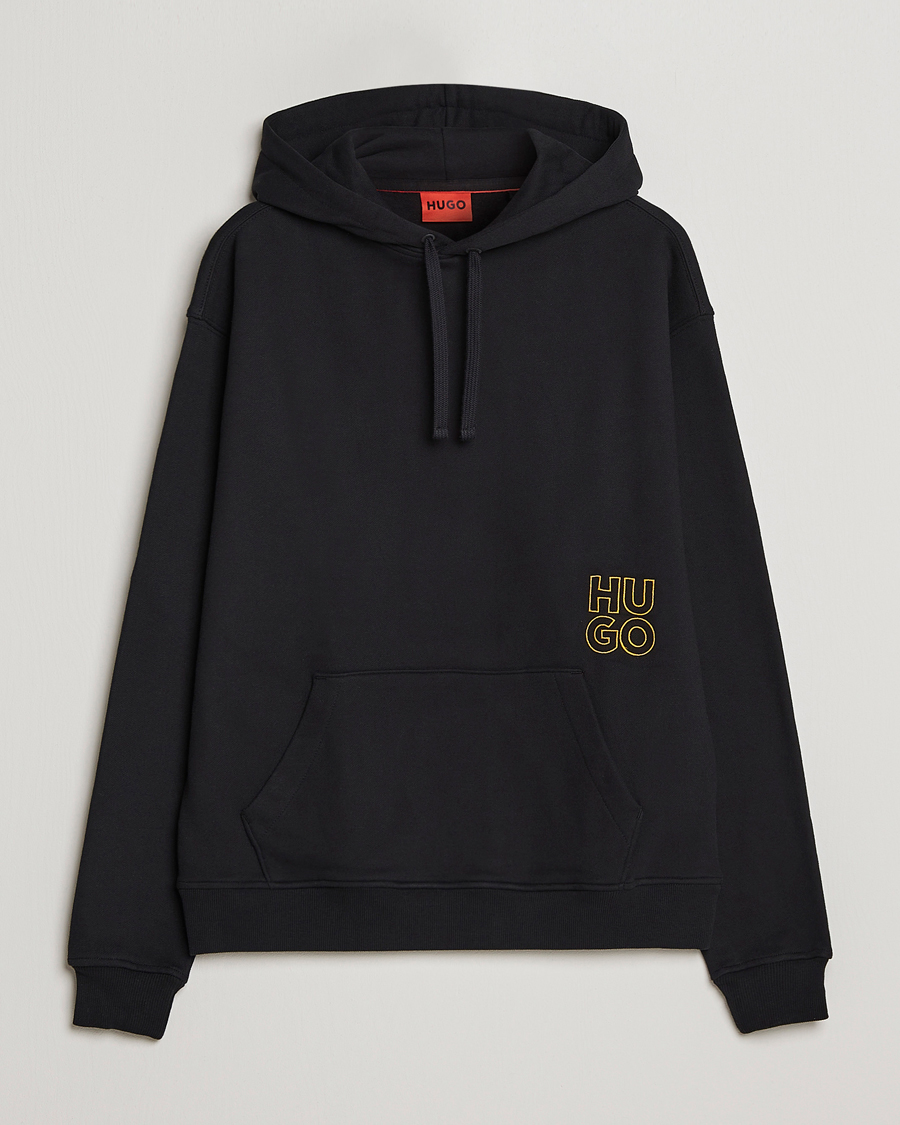 Herre | Trøjer | HUGO | Dandrill Hoodie Black