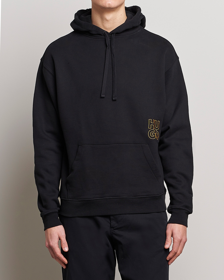 Herre | Trøjer | HUGO | Dandrill Hoodie Black