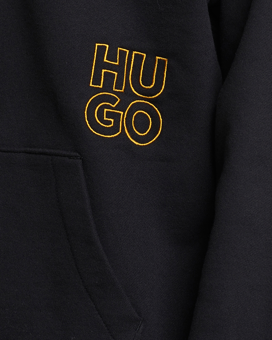 Herre | Trøjer | HUGO | Dandrill Hoodie Black