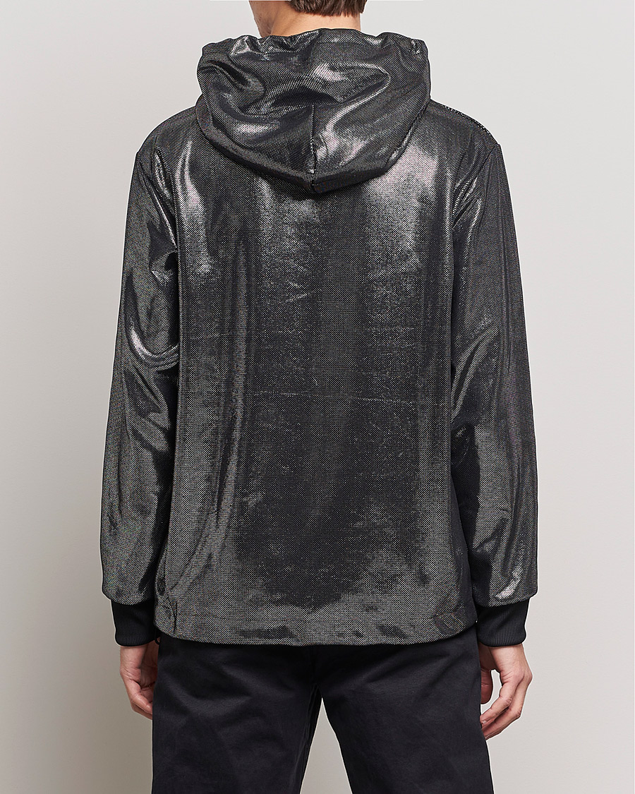 Herre | Trøjer | HUGO | Descolar Shiny Hoodie Black