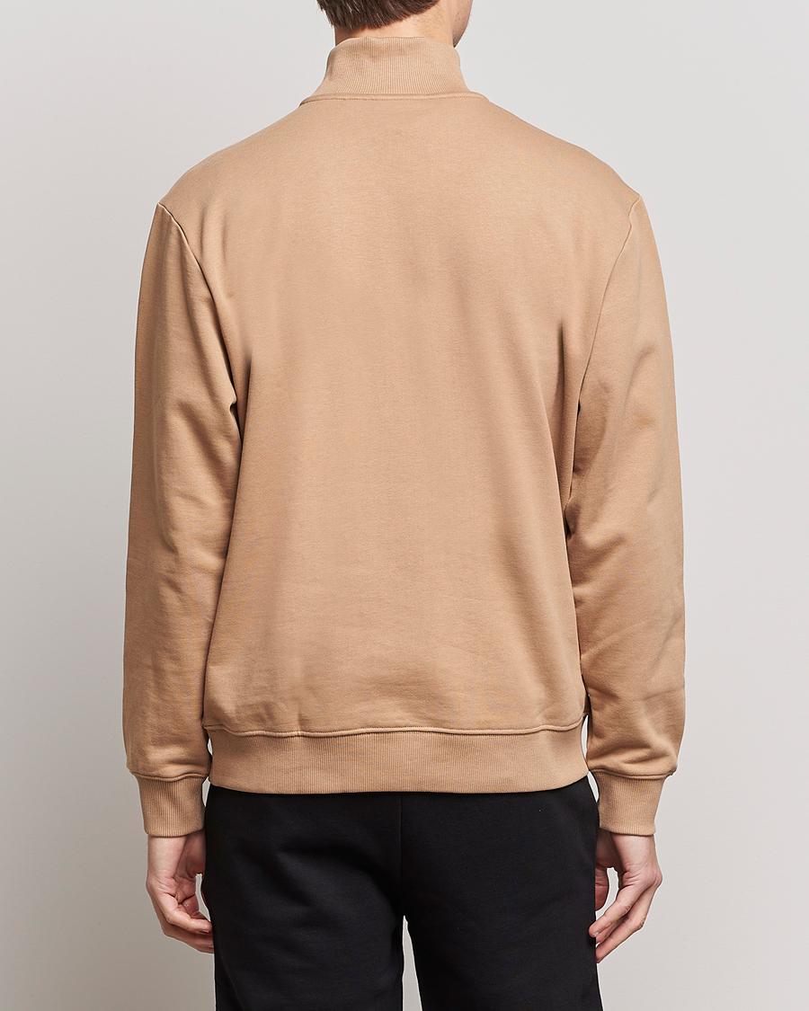 Herre | Trøjer | HUGO | Durty Half Zip Sweater Medium Beige