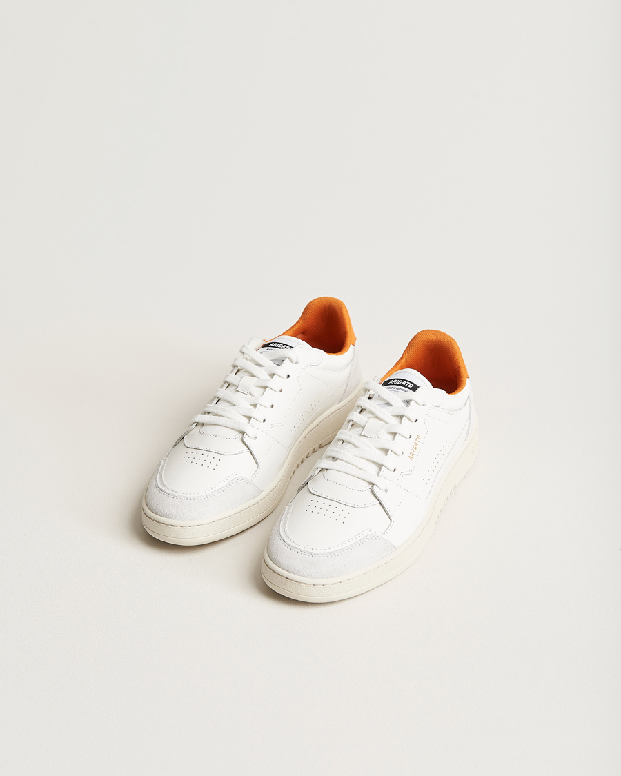 Herre | Axel Arigato Dice Lo Sneaker White/Orange | Axel Arigato | Dice Lo Sneaker White/Orange