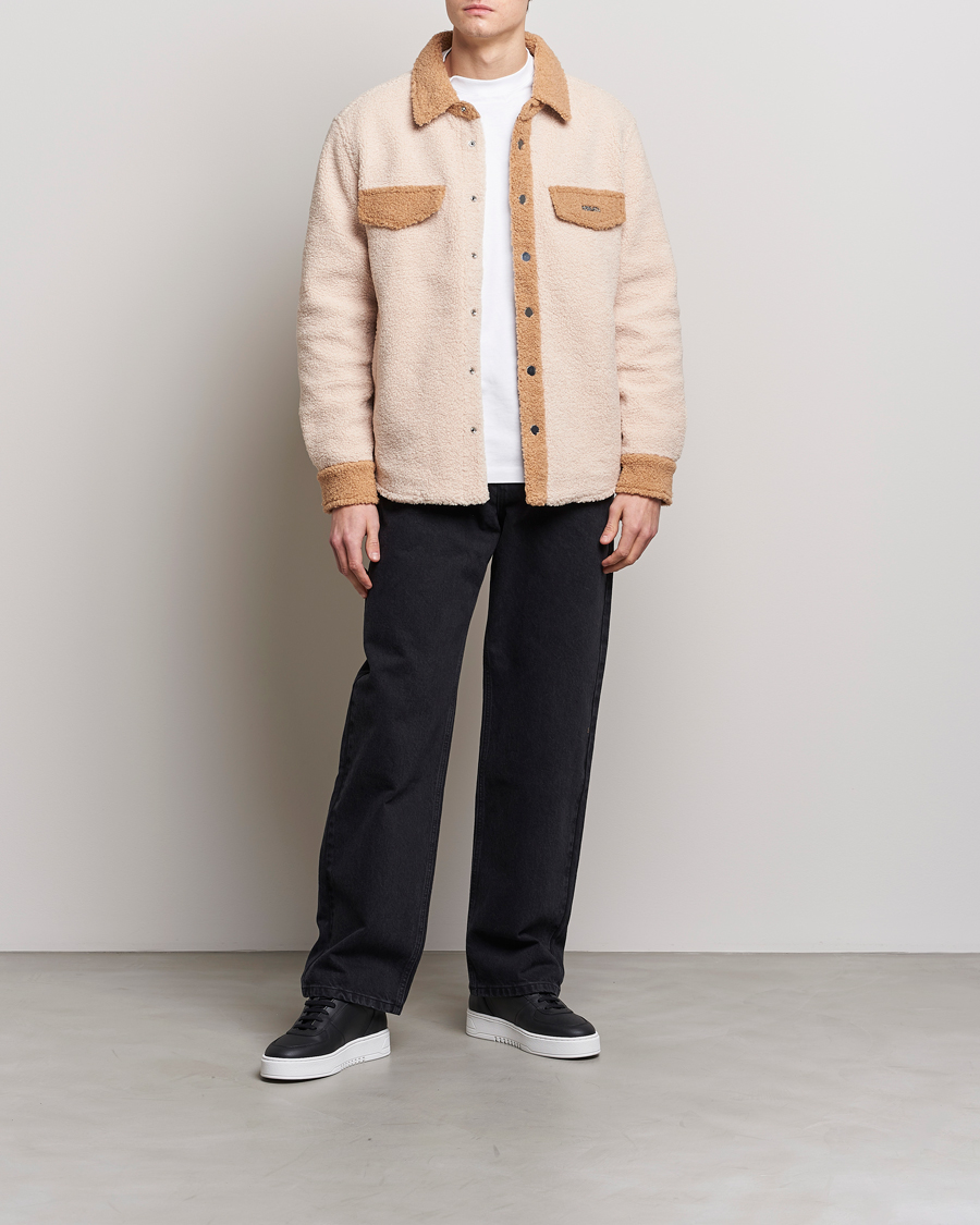 Herre | Jakker | Axel Arigato | Aspen Colorblock Overshirt Pale Beige