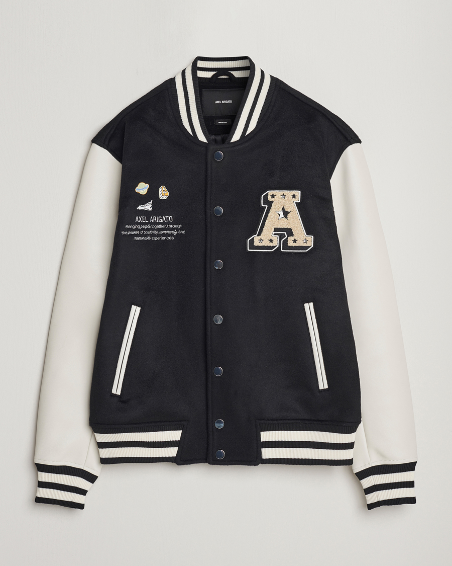 Axel Arigato Arigato Space Varsity Jacket Black - CareOfCarl.dk