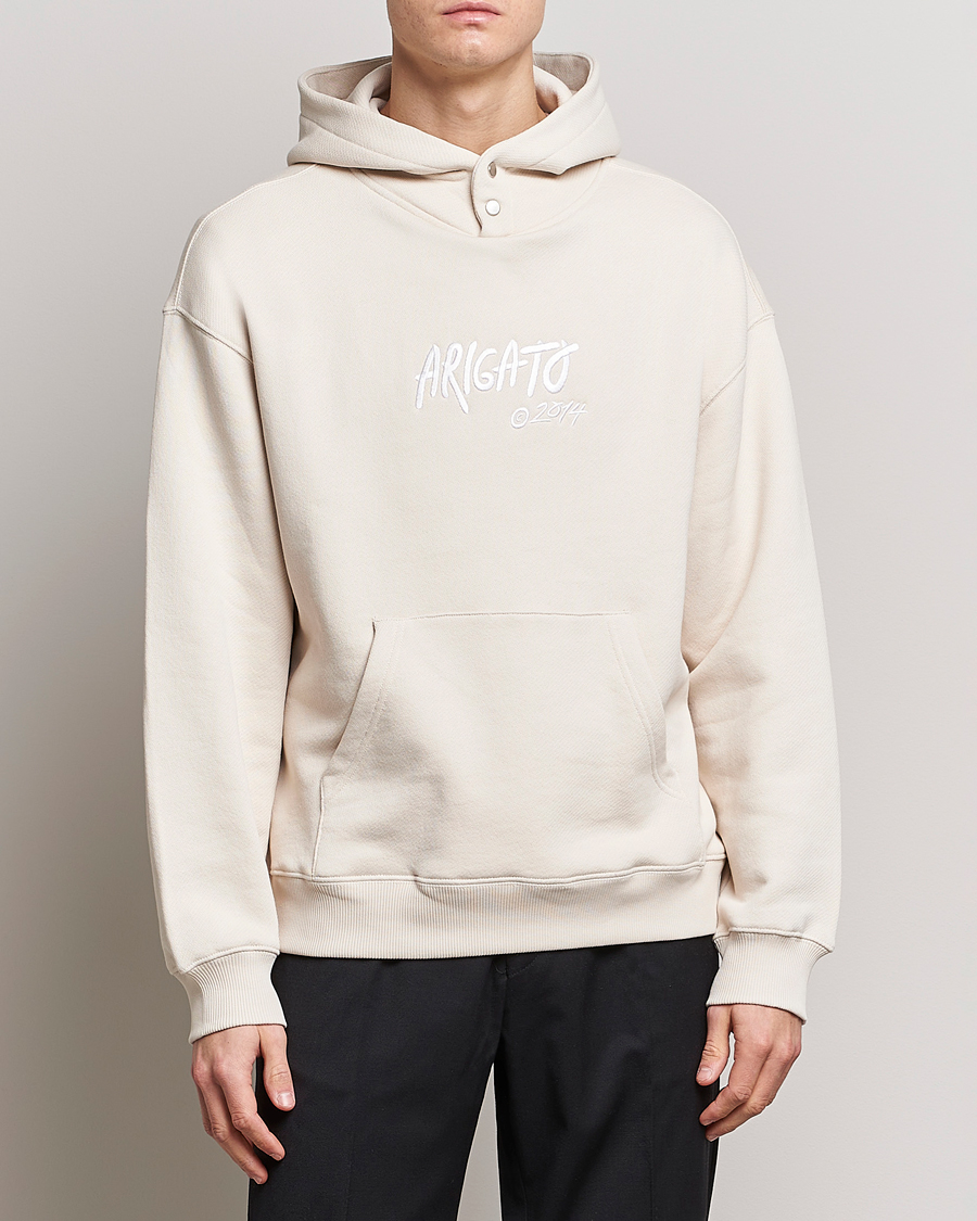Herre | Trøjer | Axel Arigato | Arigato Tag Hoodie Pale Beige