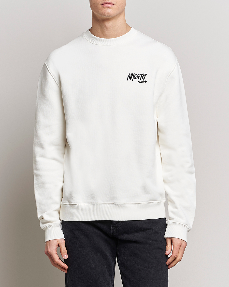 Herre | Sweatshirts | Axel Arigato | Arigato Graffiti Sweatshirt Ecru