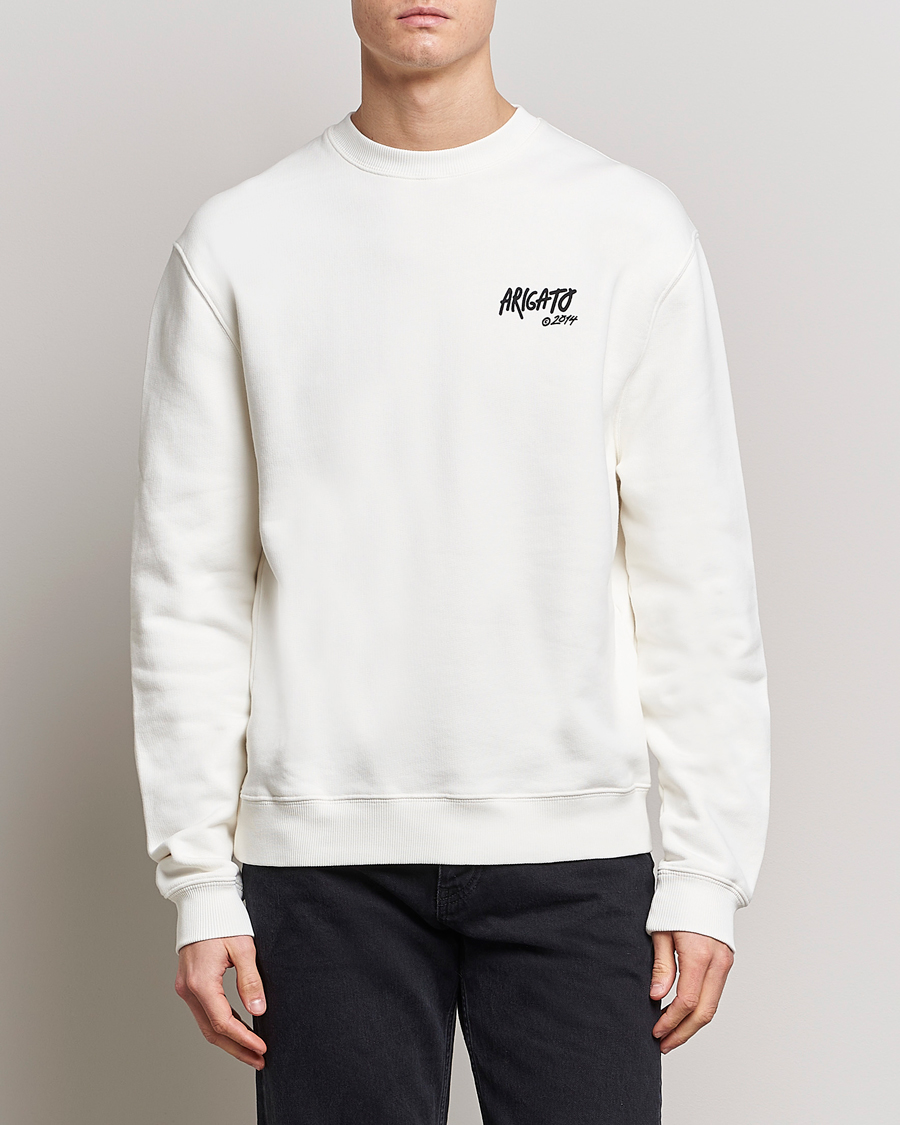 Herre | Trøjer | Axel Arigato | Arigato Graffiti Sweatshirt Ecru