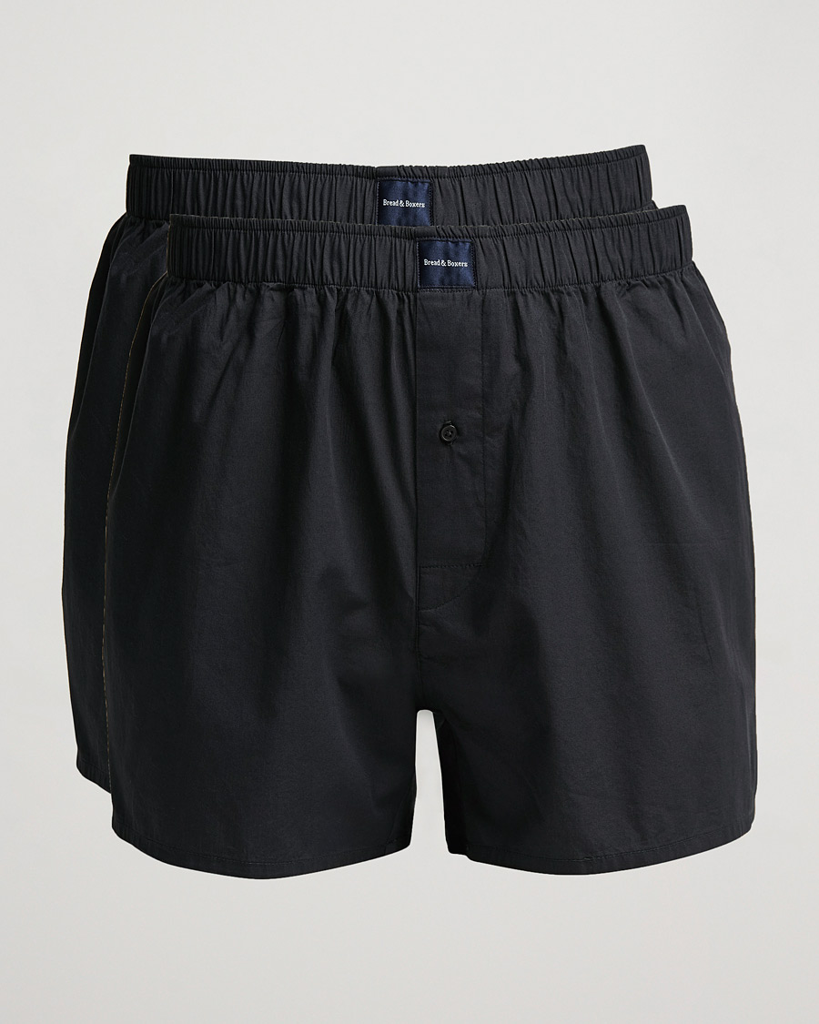 Herre | Undertøj | Bread & Boxers | 2-Pack Boxer Shorts Dark Navy
