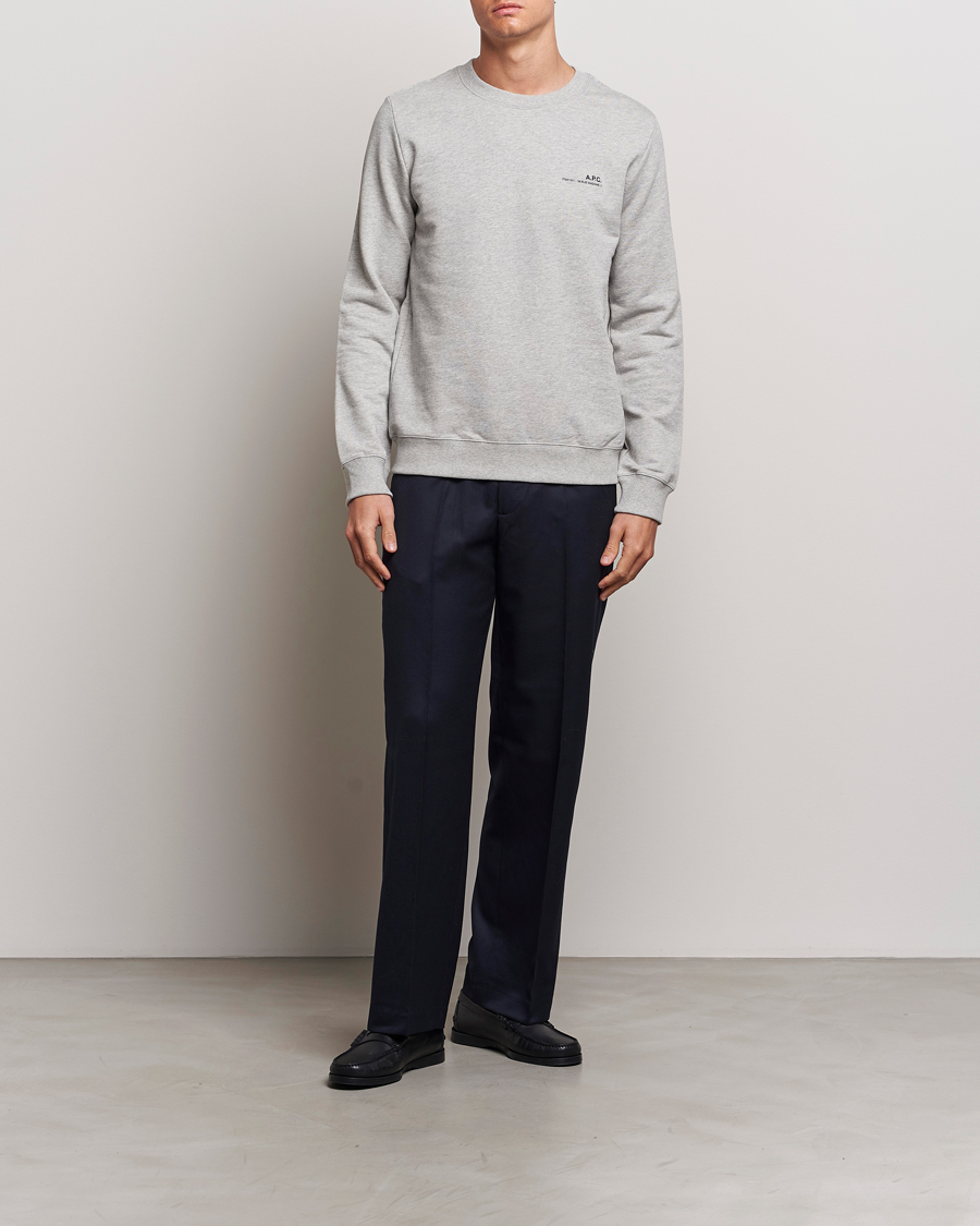 Herre | Trøjer | A.P.C. | Item Sweatshirt Heather Grey