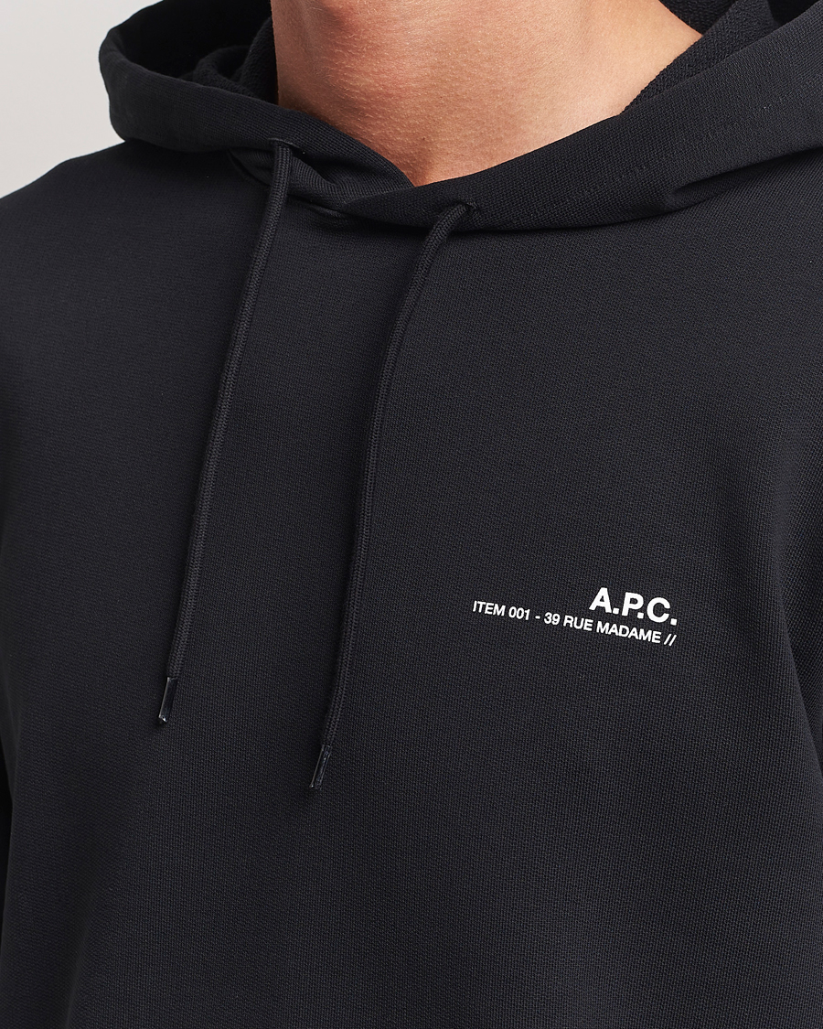 Herre | Trøjer | A.P.C. | Item Hoodie Black