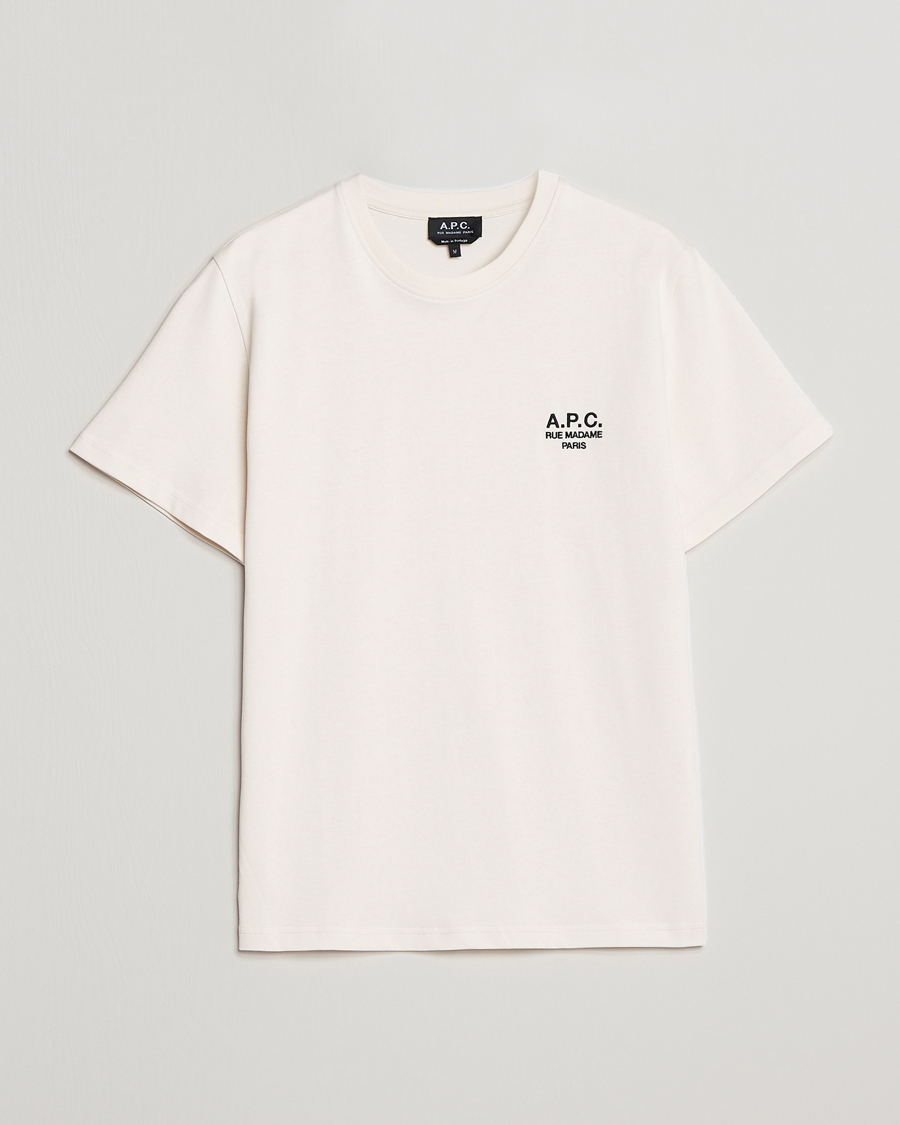 Herre | T-Shirts | A.P.C. | Raymond T-Shirt Off White